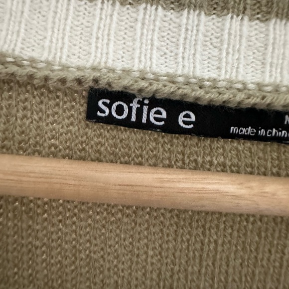 Green preppy cropped top - Picture 3 of 3